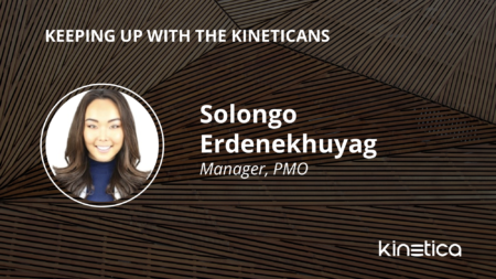 Keeping Up with the Kineticans: Solongo Erdenekhuyag