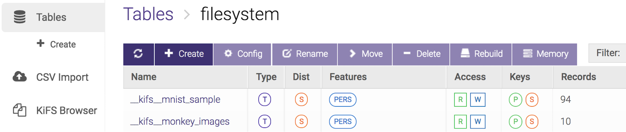 Handling Image Data with Kinetica File System (KiFS)
