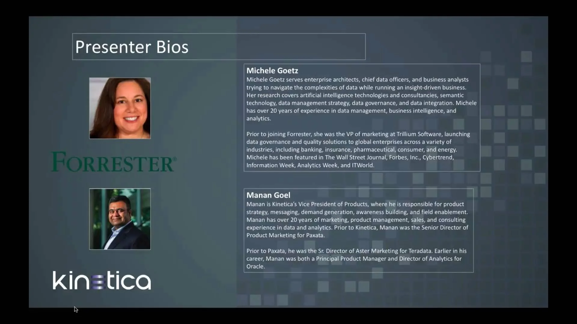 Video Thumbnail: Break the Bottlenecks of Insight with Modern Data and Analytics Solutions