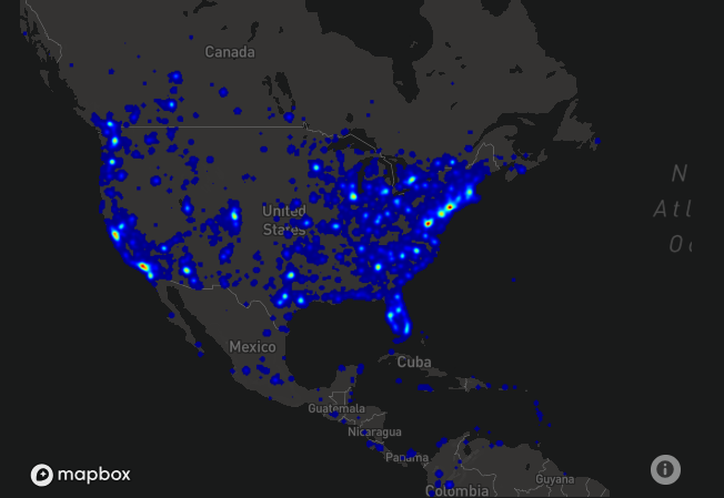 Map display with Kickbox.js