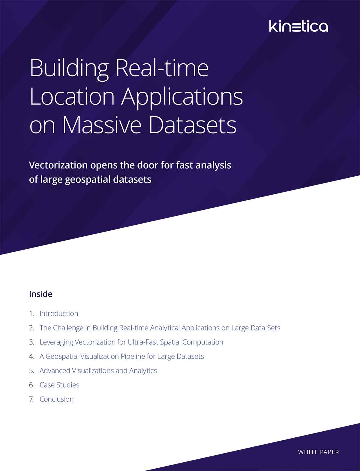 Build Real-time Location Applications on Massive Datasets