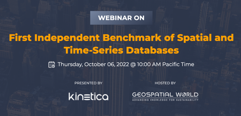 First Independent Benchmark of Spatial and Time-Series Databases
