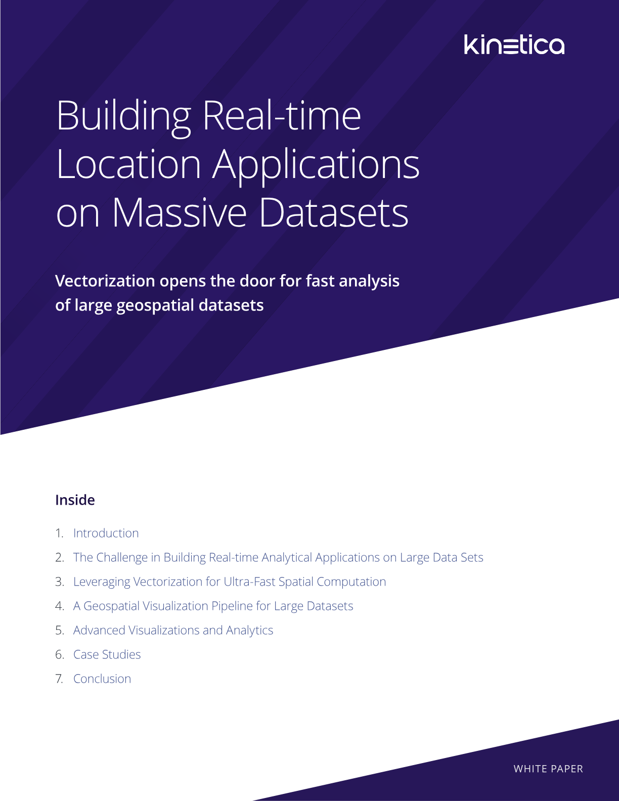Building Real Time Location Applications On Massive Datasets